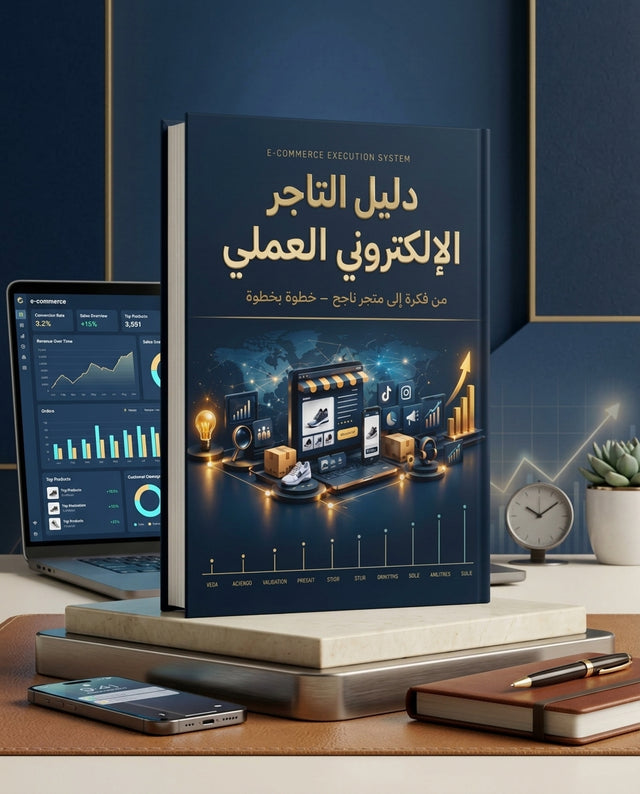 دليل التاجر الإلكتروني العملي من TIFAPRO — كتاب رقمي PDF بالعربية