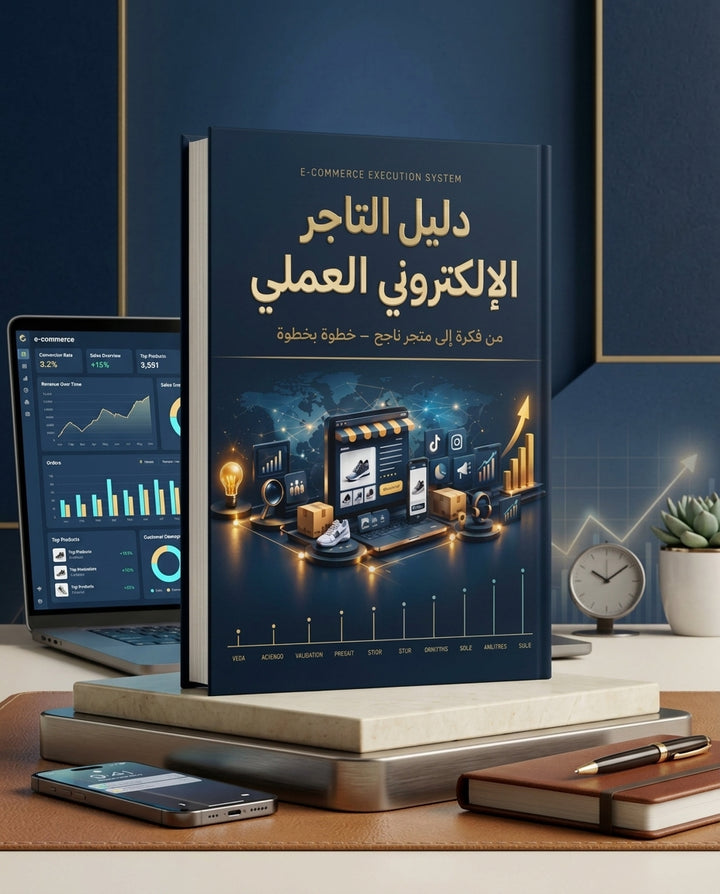 دليل التاجر الإلكتروني العملي من TIFAPRO — كتاب رقمي PDF بالعربية